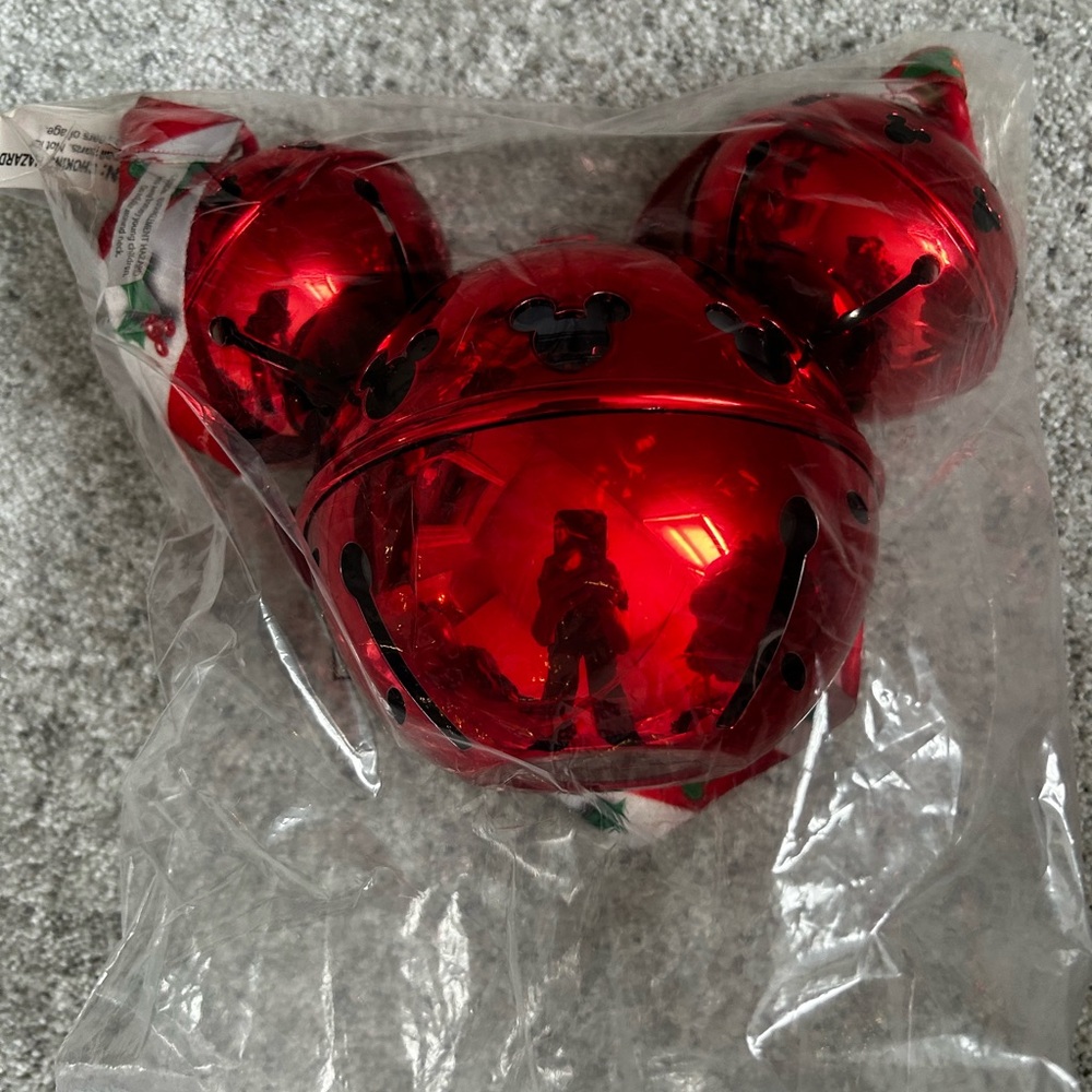 Red Mickey Mouse Jingle Bell Sipper Cup